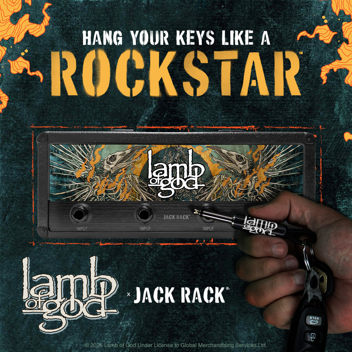 PLUGINZ AND LAMB OF GOD DEBUT NEW JACK RACK® COLLECTION – Pluginz