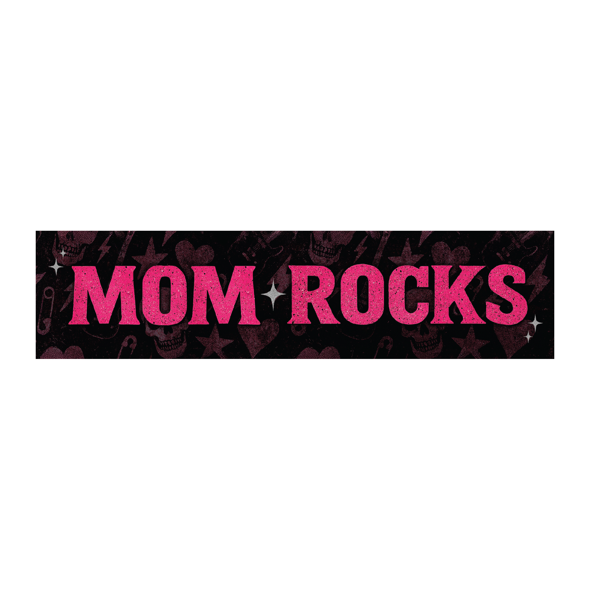 "Mom Rocks" Magnetic Grill