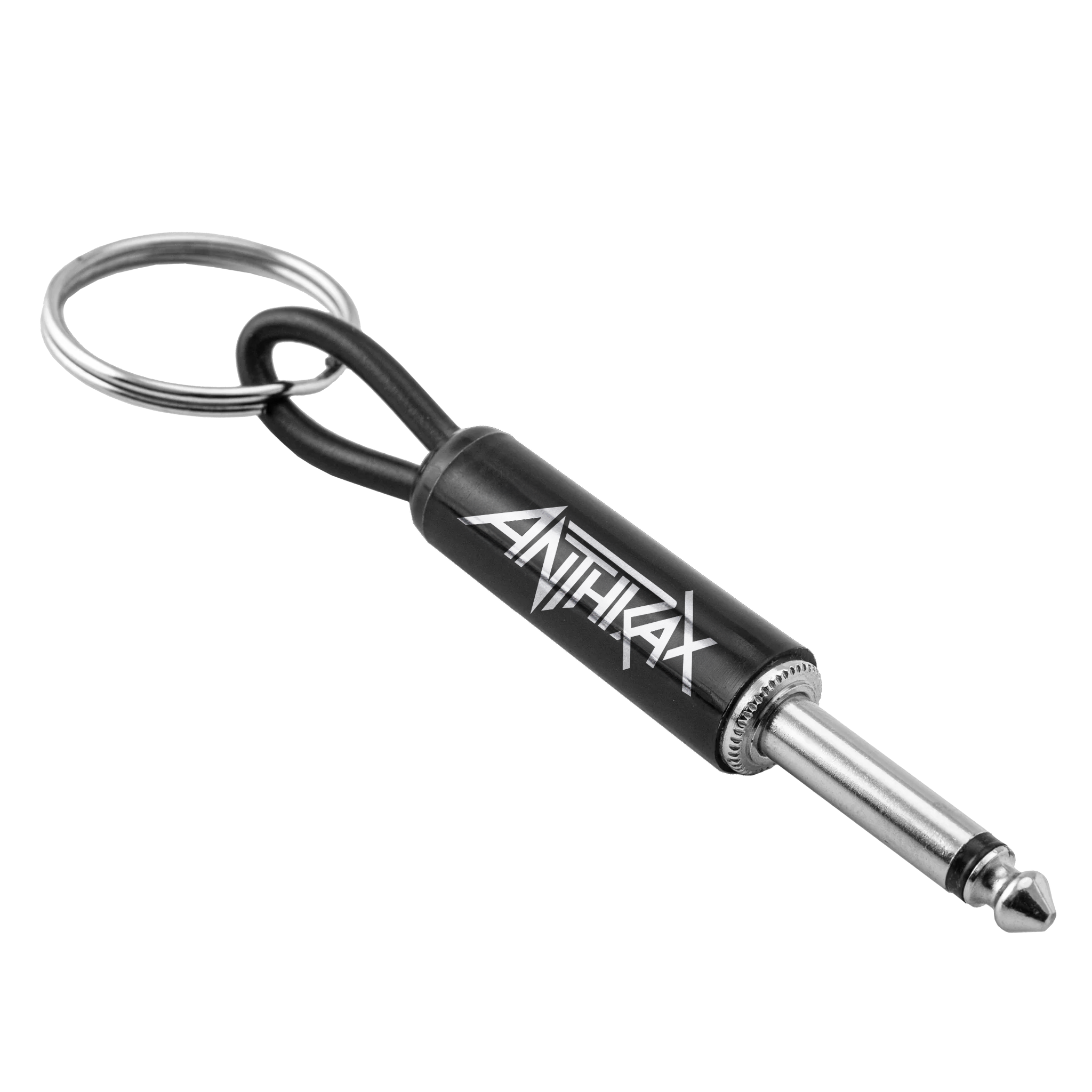 Anthrax Logo Guitar Plug Keychain