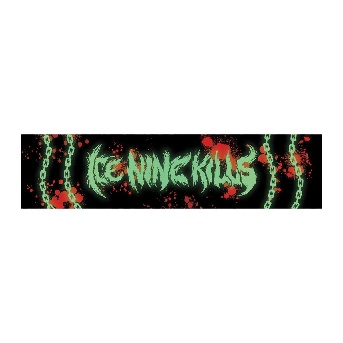 "Ice Nine Kills Chains Glow" Magnetic Grill