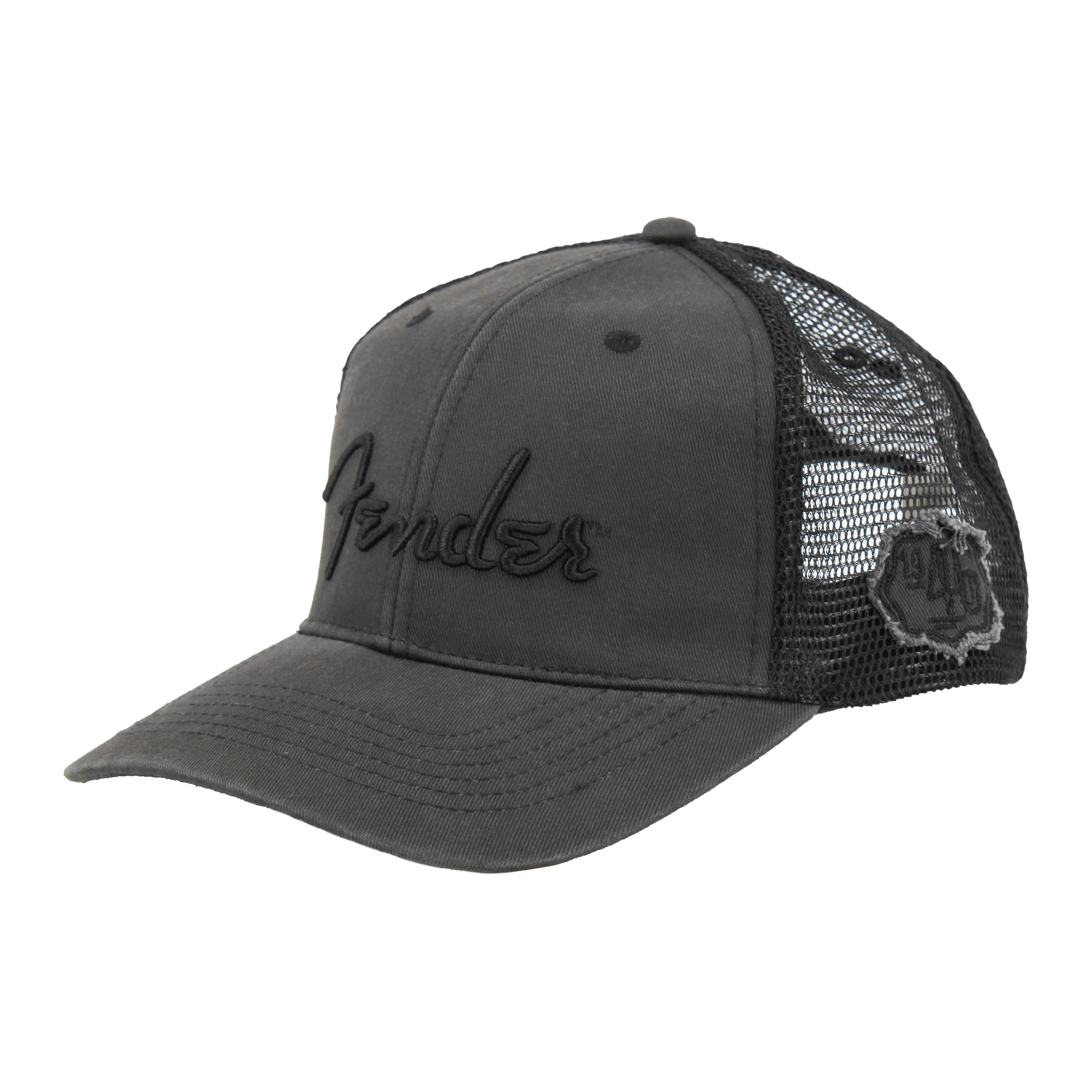 Fender Black Out Trucker Hat – Pluginz Keychains