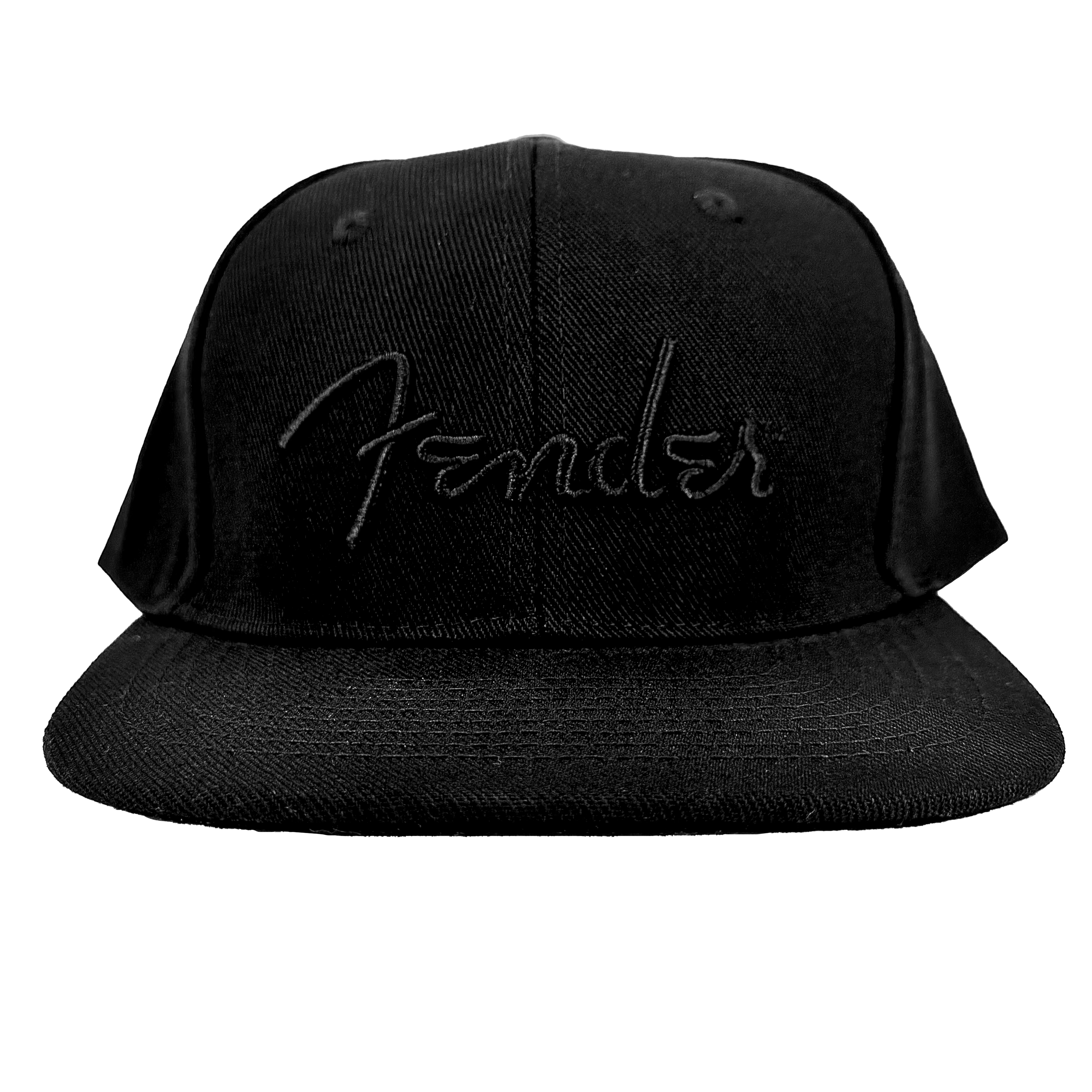 Black Flat Bill Hat
