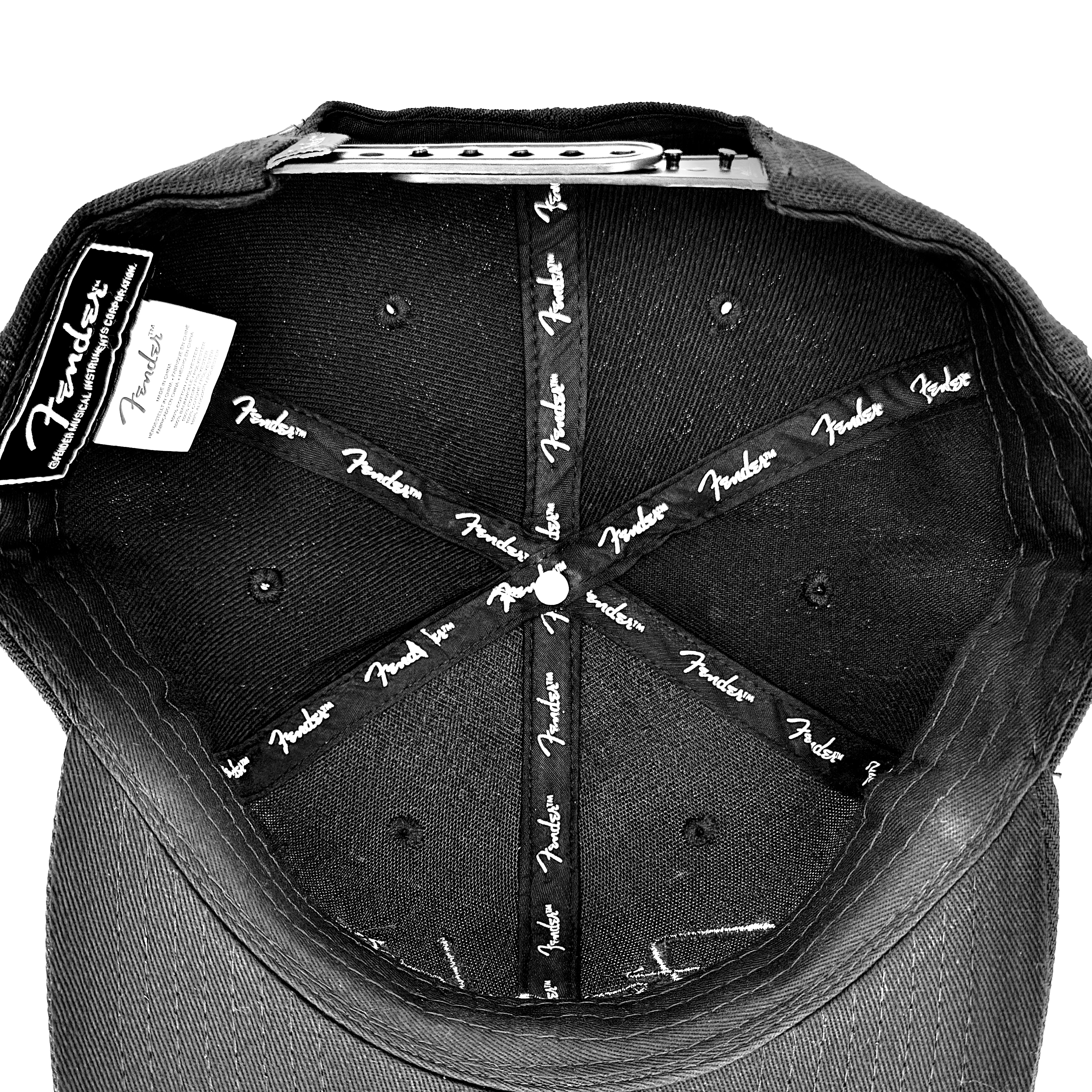 Black Flat Bill Hat