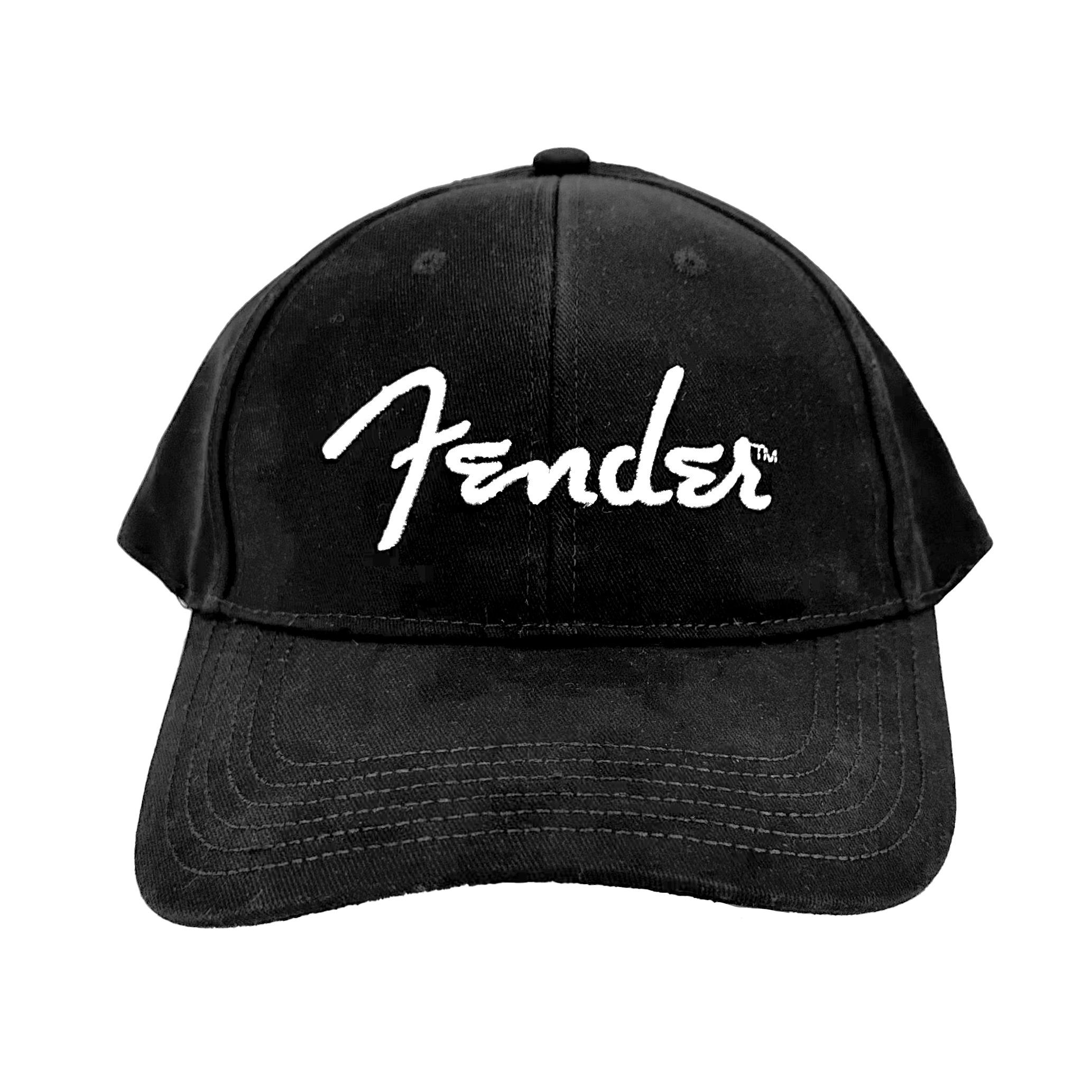 Black Script Hat