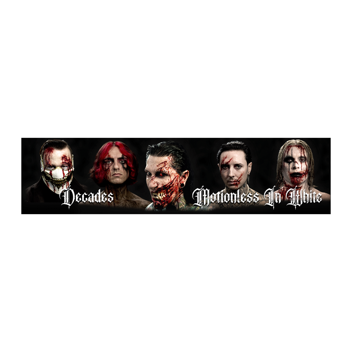 "Motionless in White Decades" Magnetic Grill