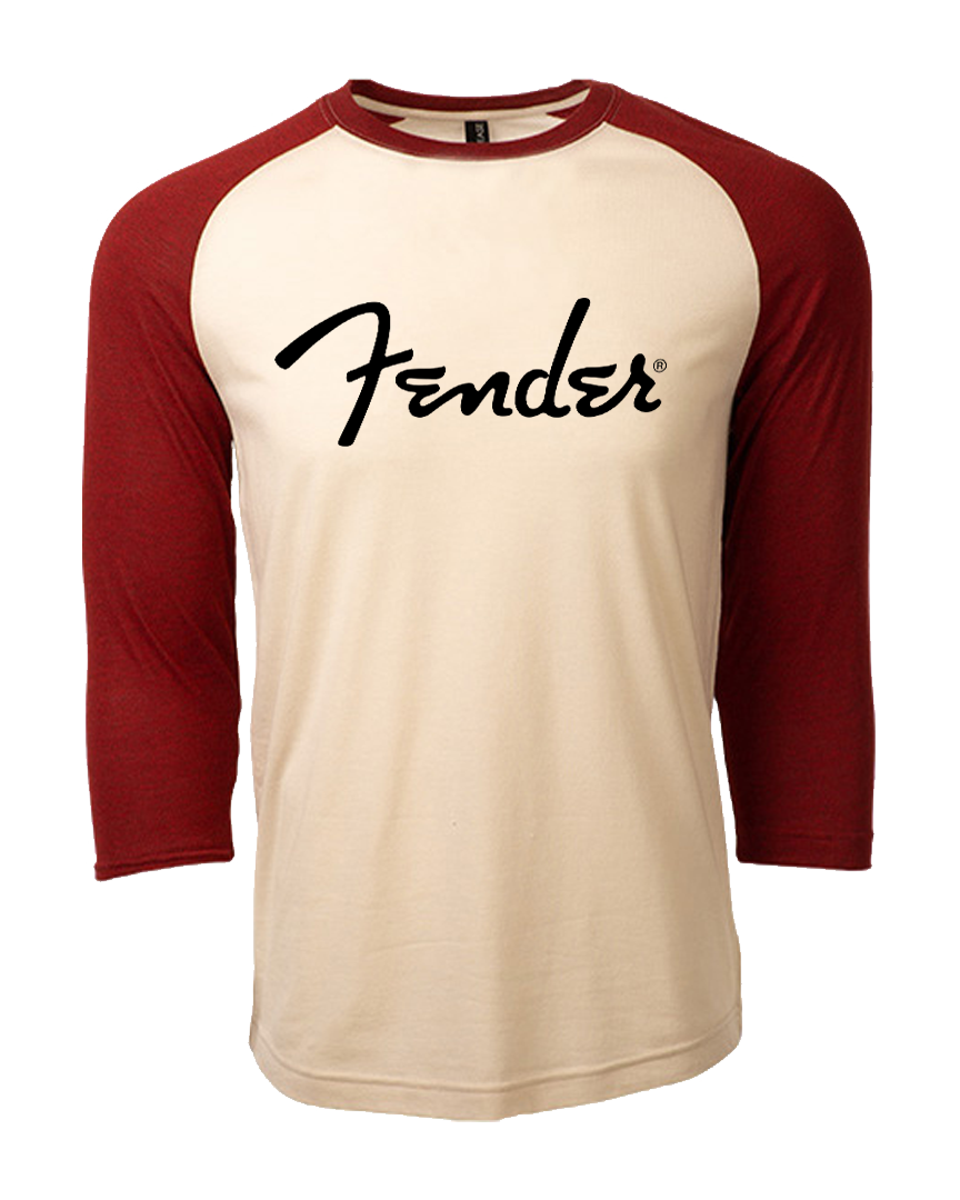 Fender Raglan Cream Tee