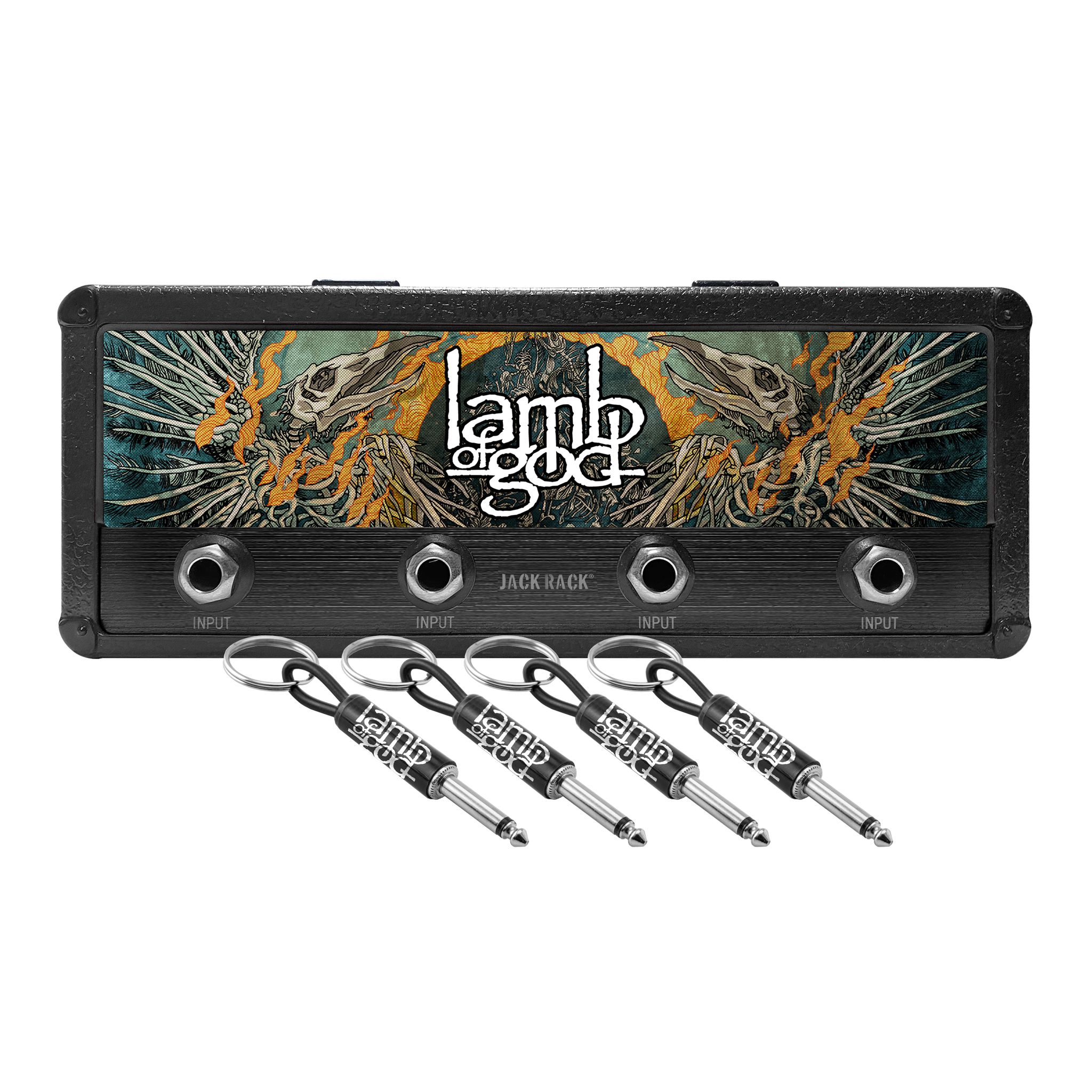 Lamb of God Magnetic Jack Rack® – Pluginz Keychains Lamb of God Magnetic Jack Rack® – Pluginz Keychains