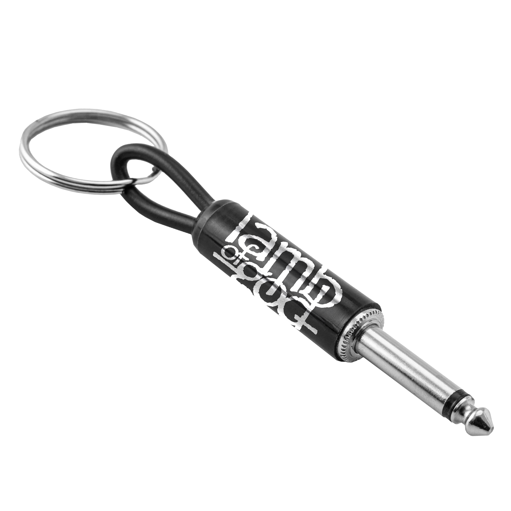 Lamb of God Logo Guitar Plug Keychain