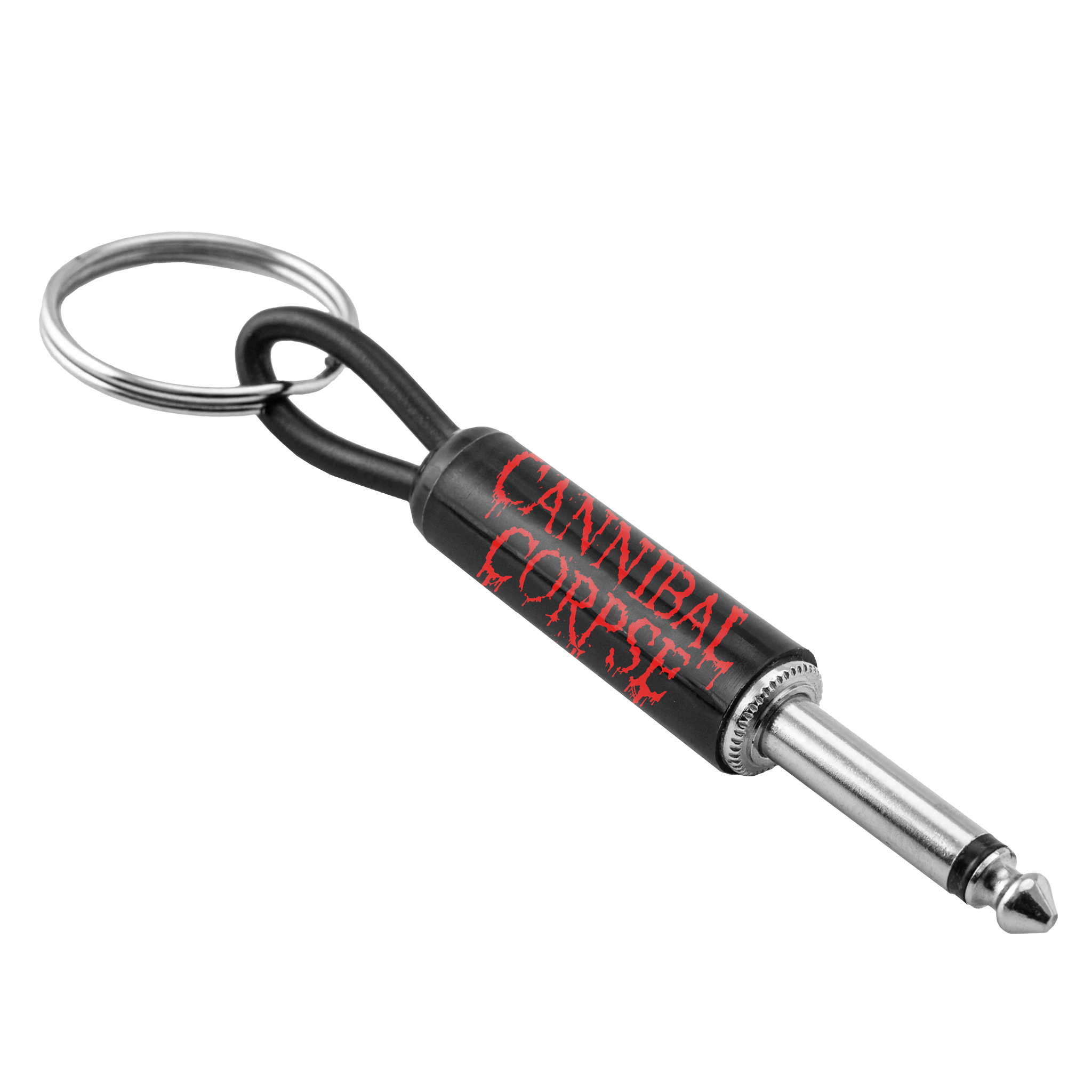 CORDVIPER DEATH TRACKER マッハボーンズ キャプテン Cannibal Corpse Logo Guitar Plug Keychain – Pluginz Keychains