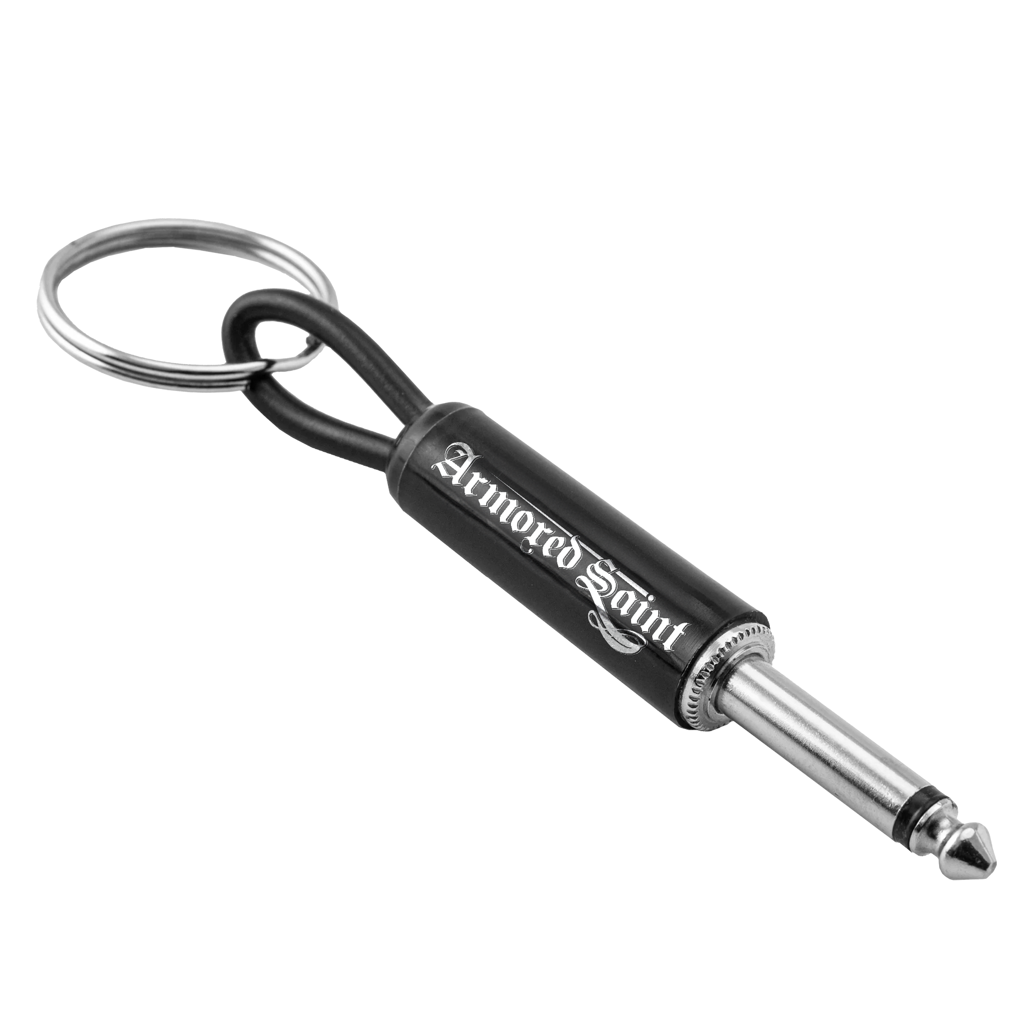 Armored Saint Logo Guitar Plug Keychain – Pluginz Keychains