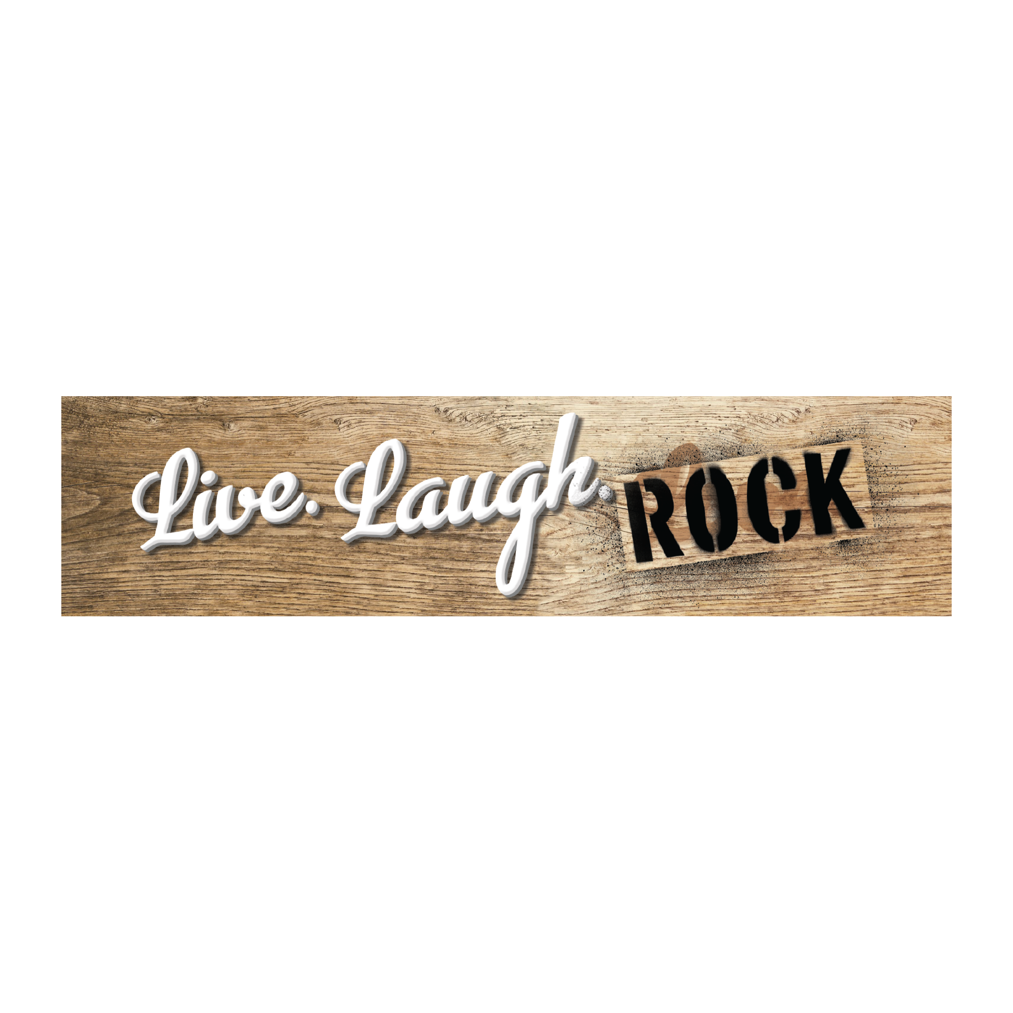 Pluginz "Live. Laugh. ROCK" Magnetic Grill