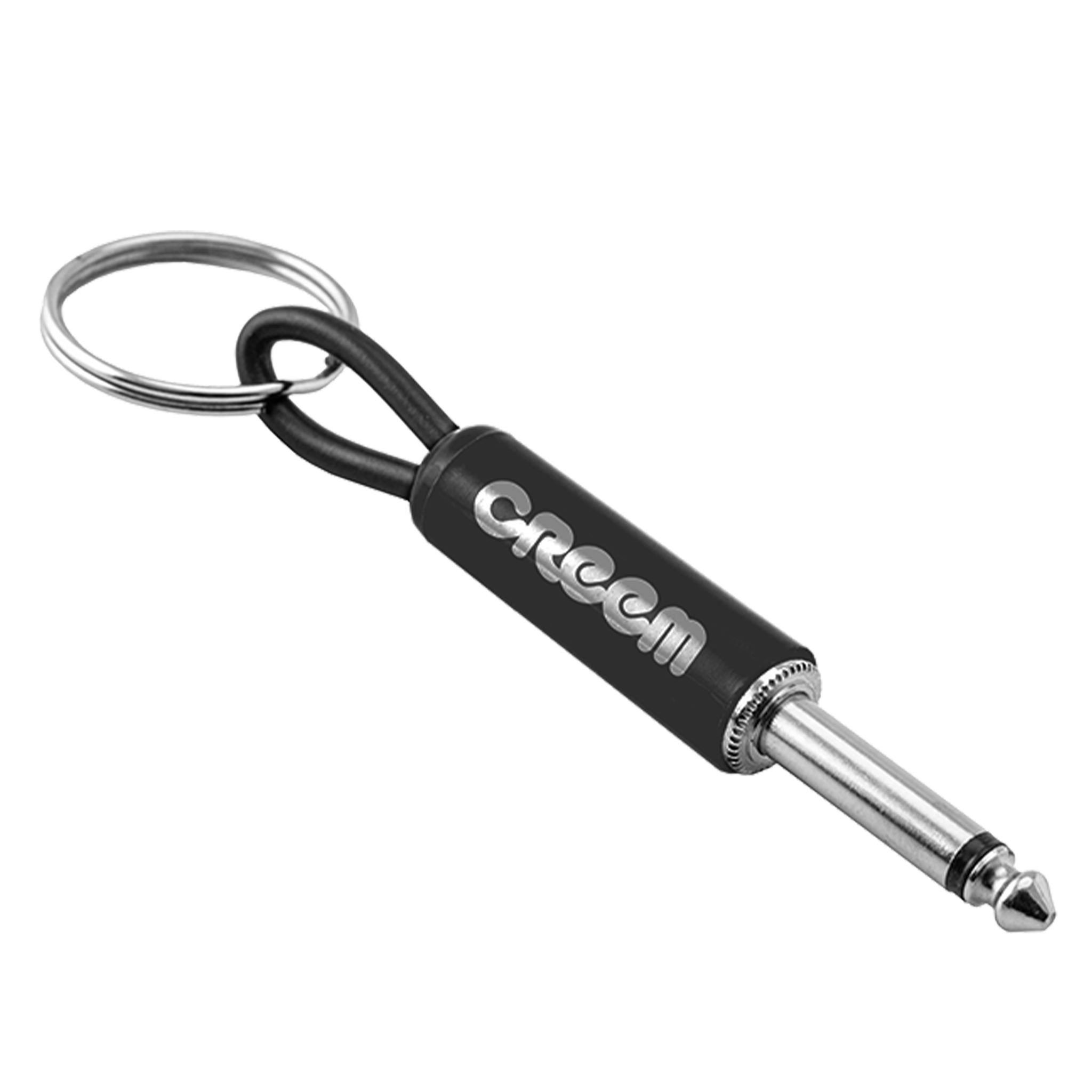 CREEM Logo Guitar Plug Keychain