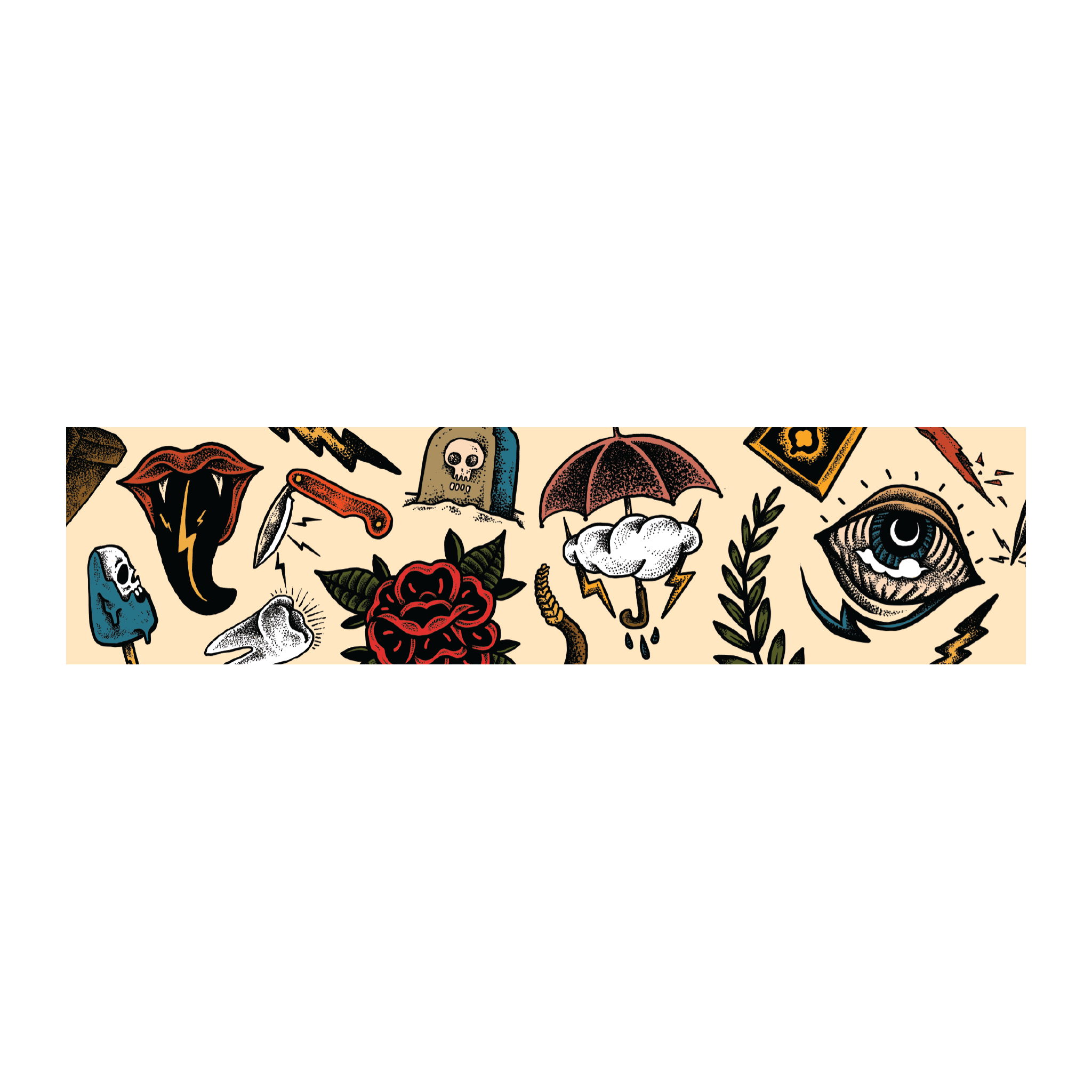 Tattoo flash rack | Orangetattooshop.com