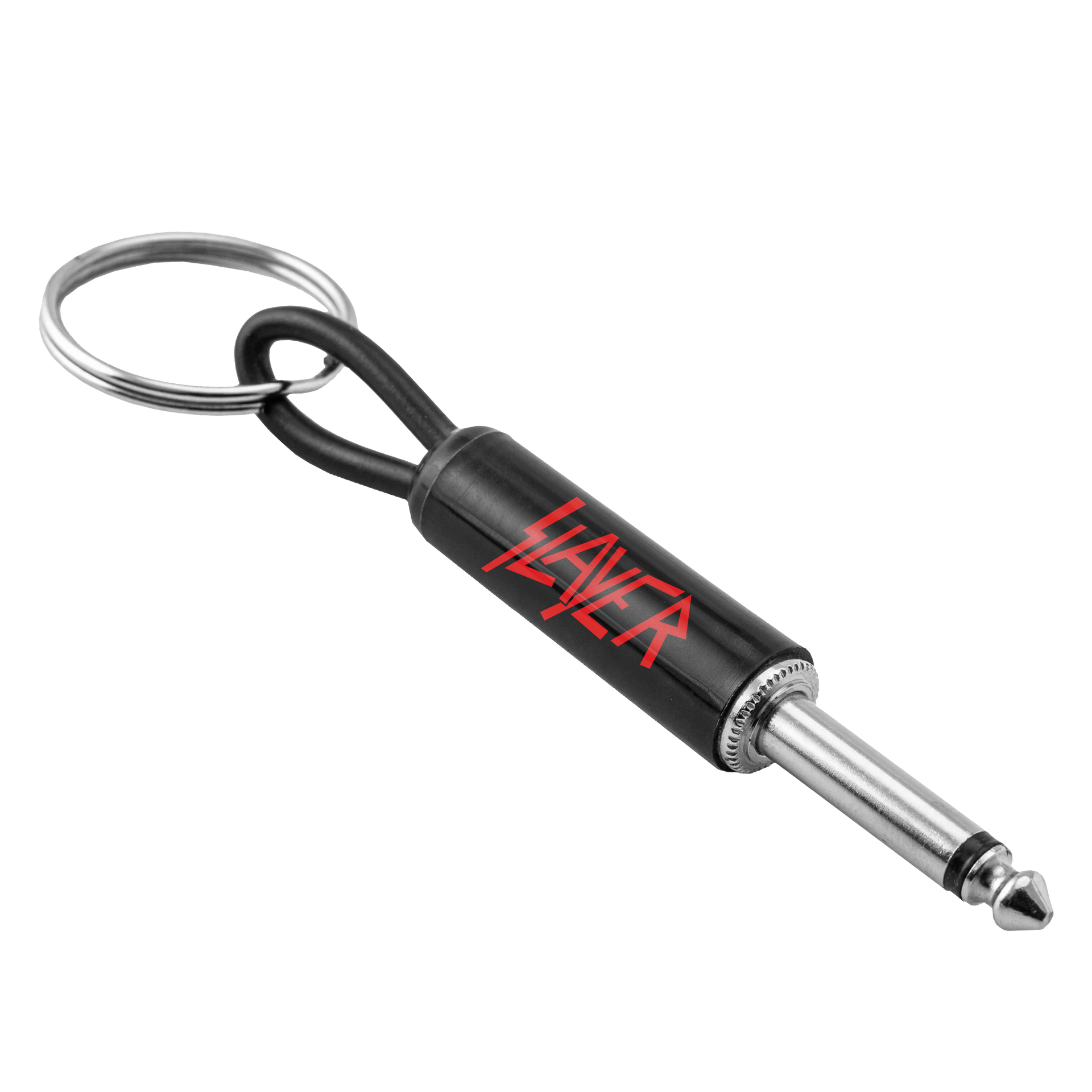 ＊SLAYER キーホルダー Slayer Red Logo Plug Keychain – Pluginz Keychains