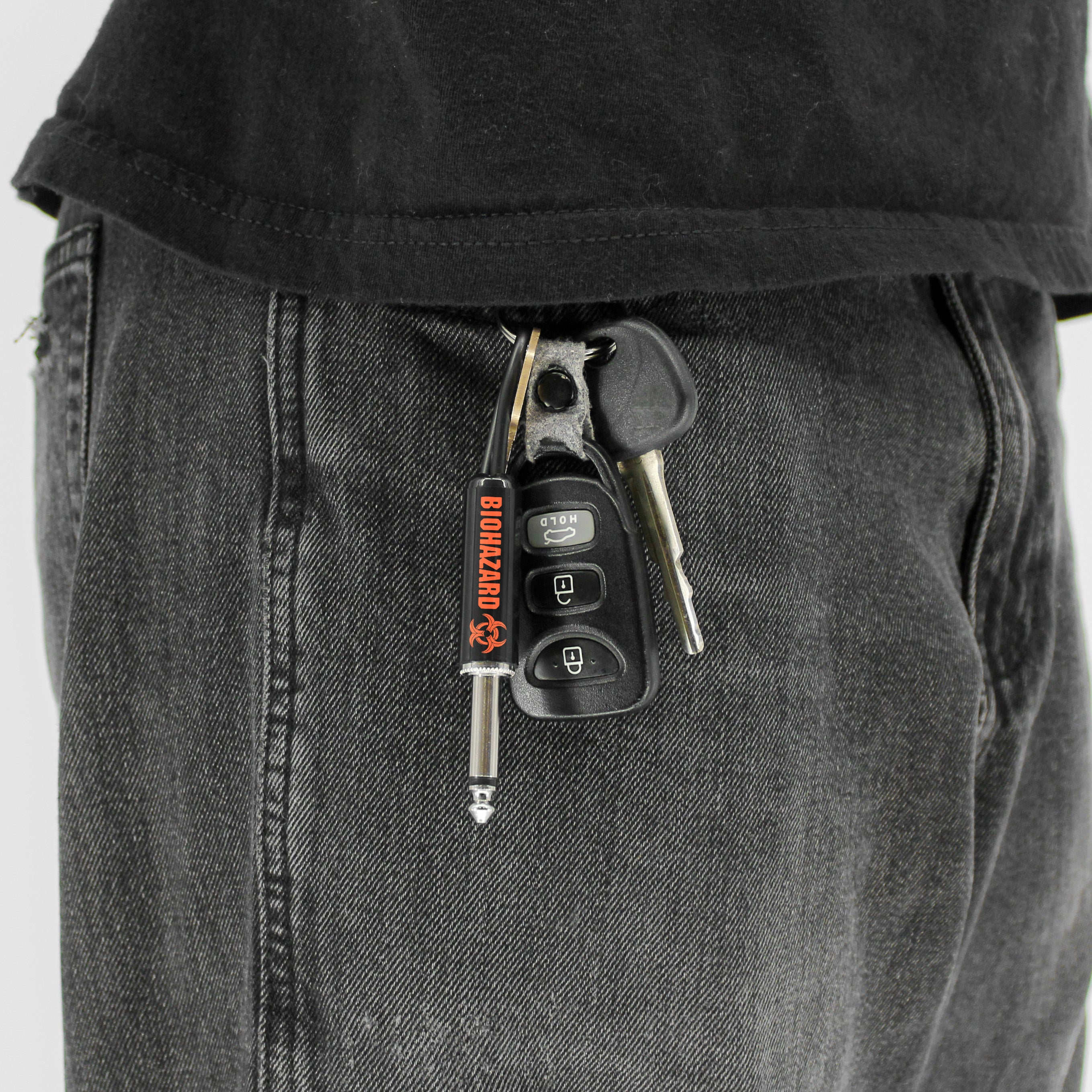 Biohazard Logo Guitar Plug Keychain – Pluginz Keychains Biohazard Logo Guitar Plug Keychain – Pluginz Keychains