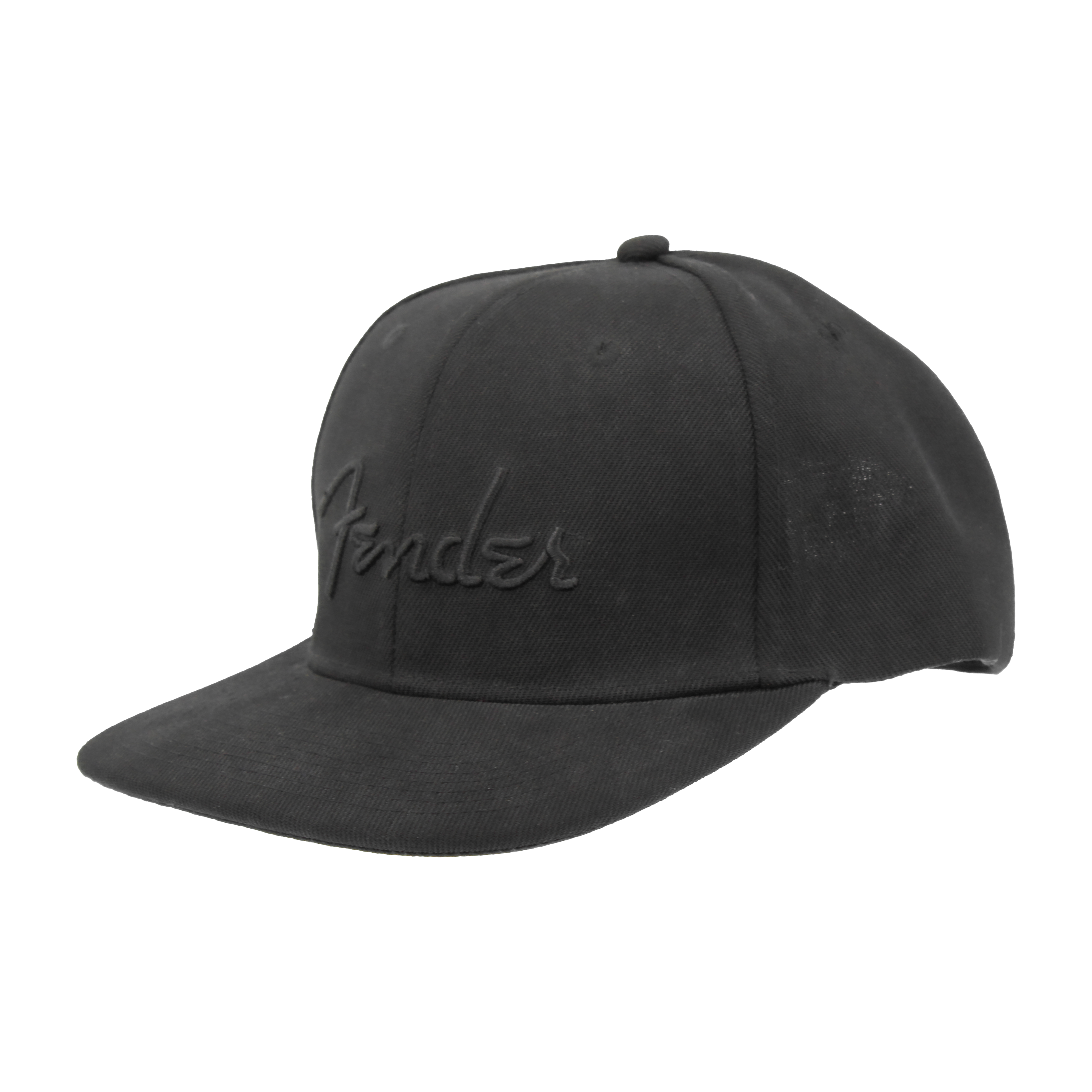 Black Flat Bill Hat