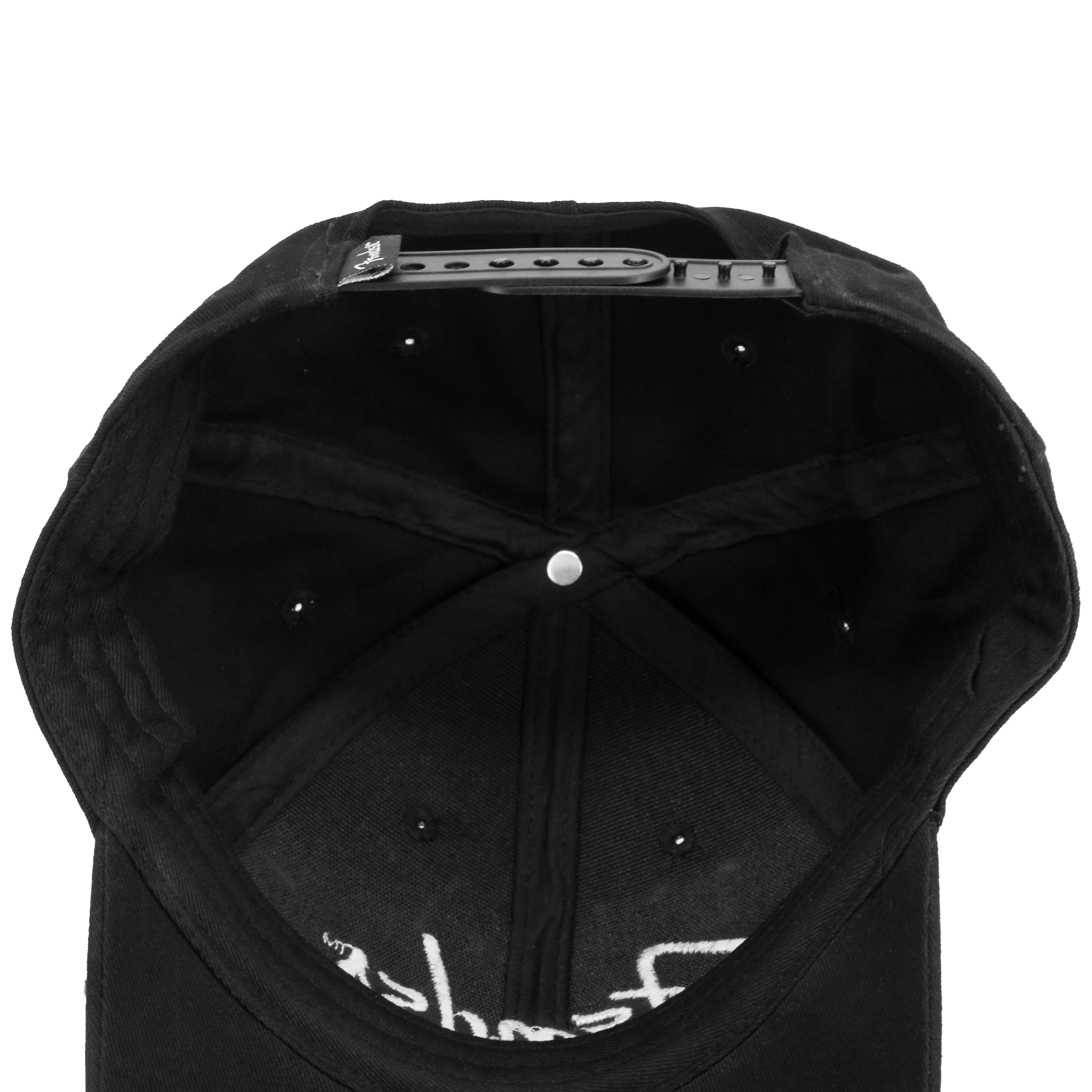 Black Script Hat