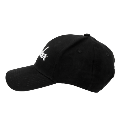 Black Script Hat