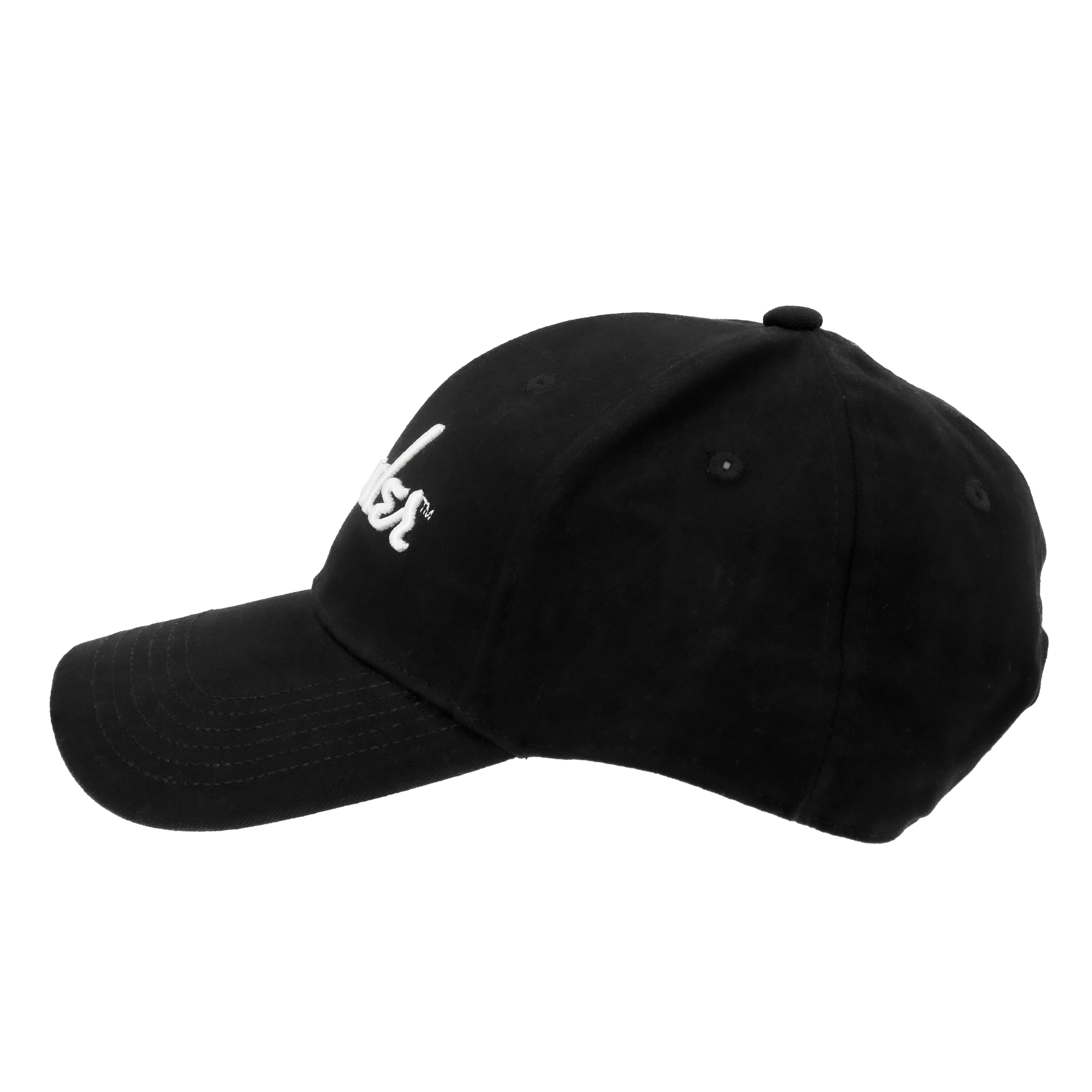 Black Script Hat