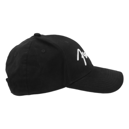 Black Script Hat