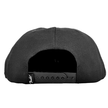 Black Flat Bill Hat