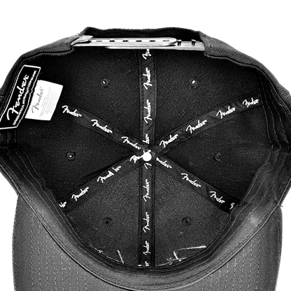 Black Flat Bill Hat
