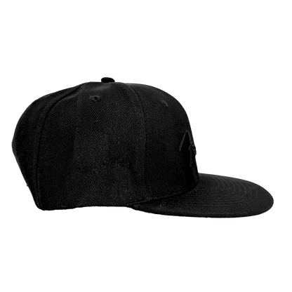 Black Flat Bill Hat