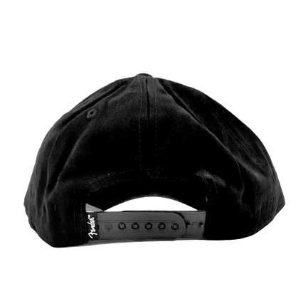 Black Script Hat
