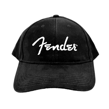 Black Script Hat