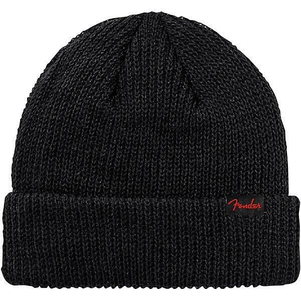 Black Clip Beanie