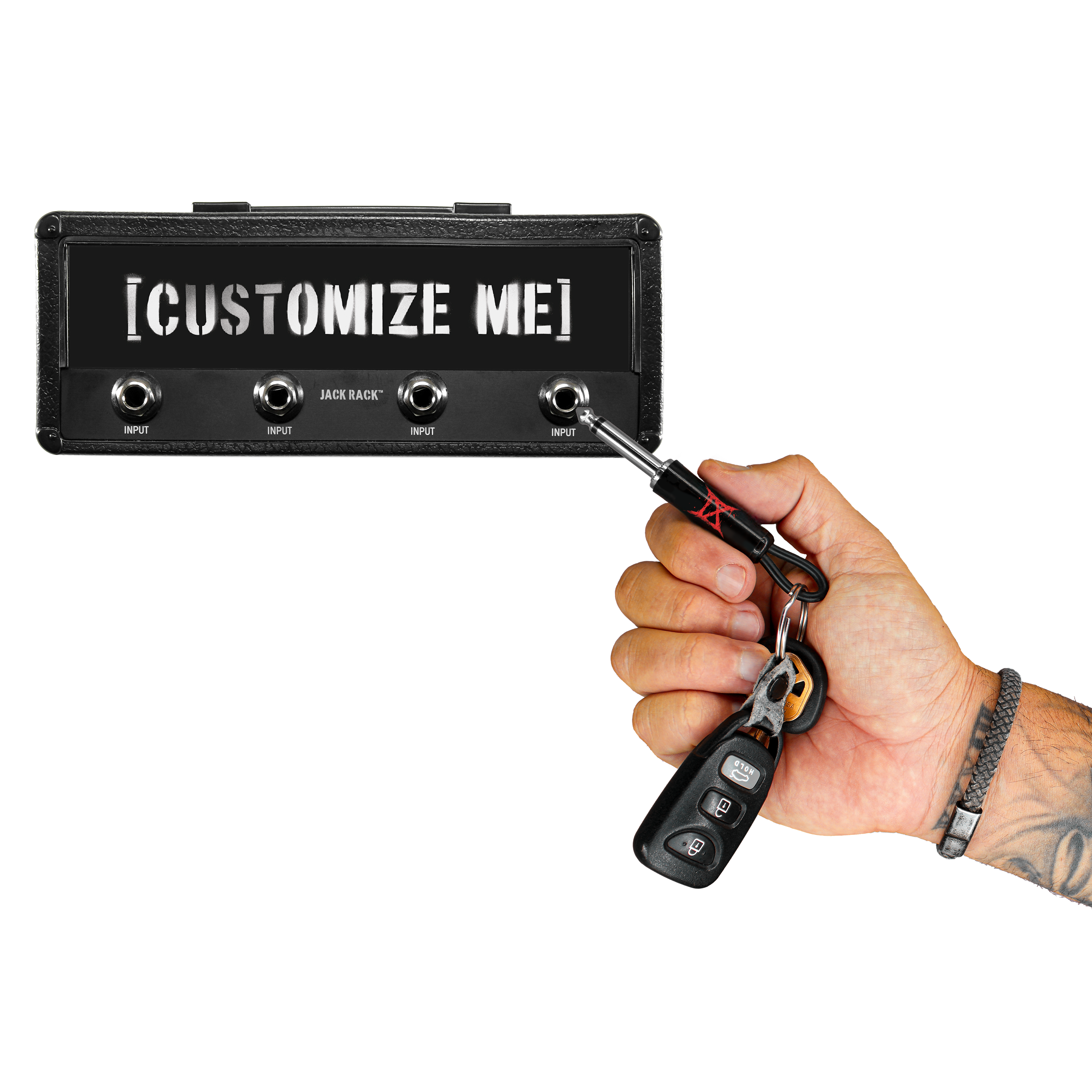 Ice Nine Kills IX Guitar Plug Keychain