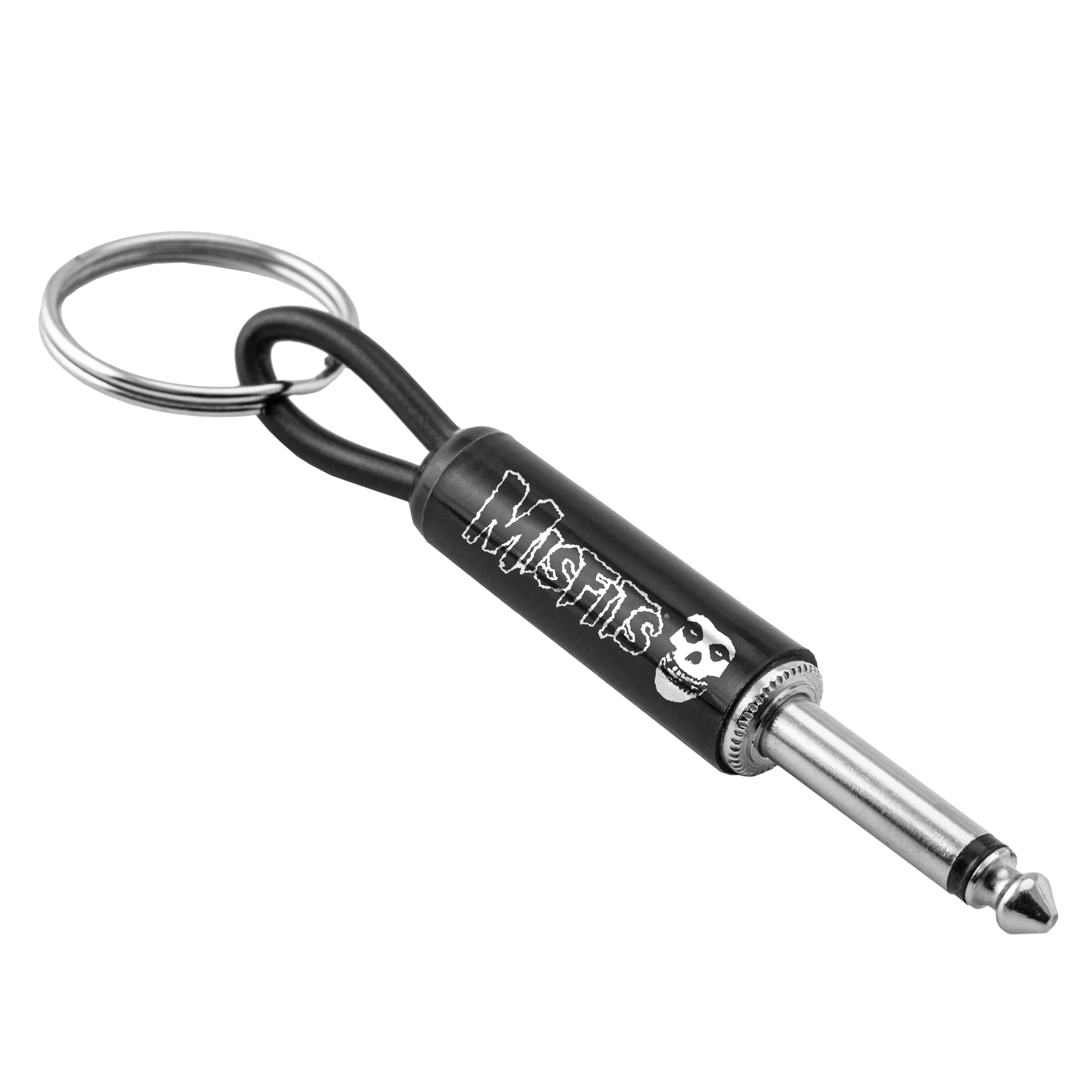 Misfits Logo Guitar Plug Keychain