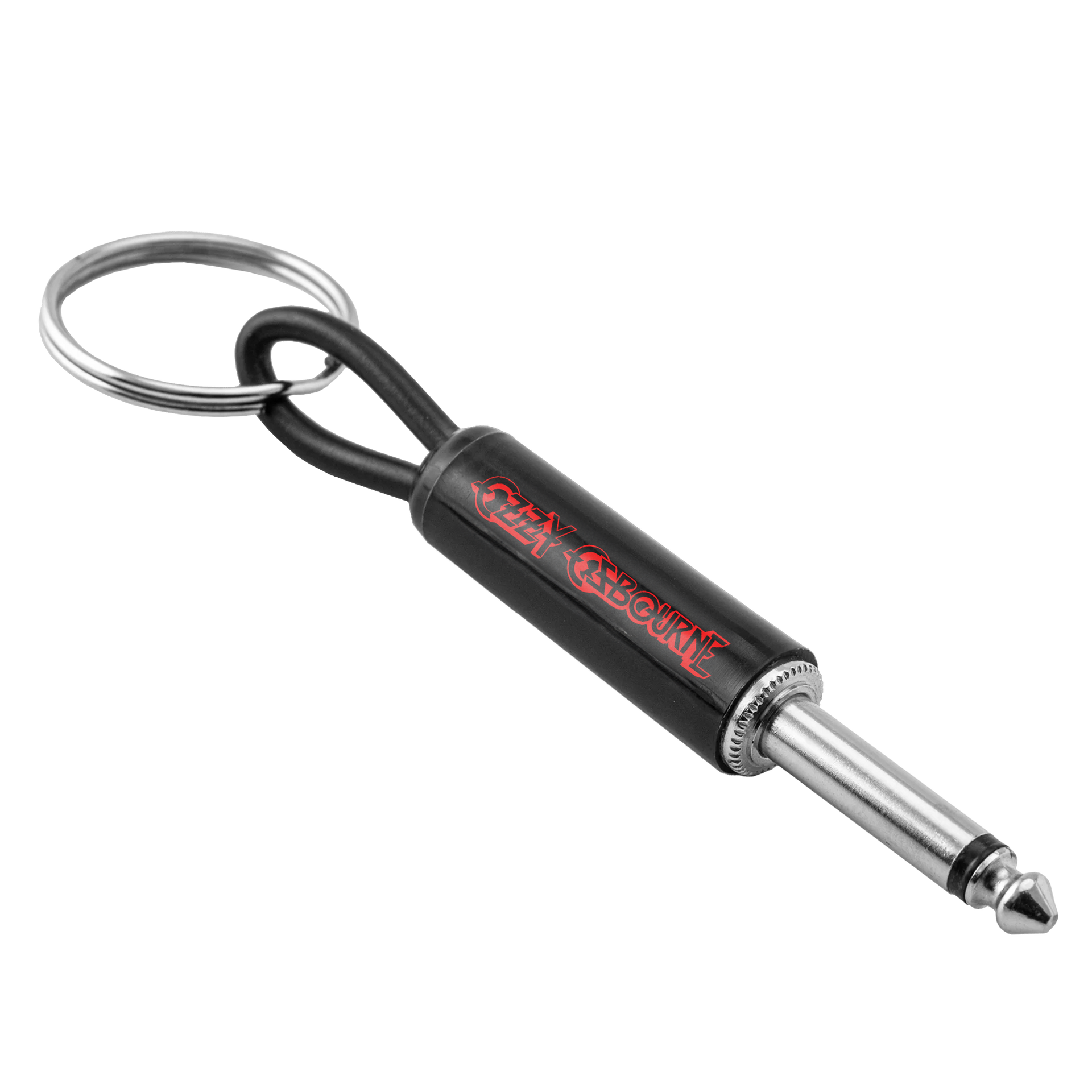 Ozzy Logo Guitar Plug Keychain – Pluginz Keychains