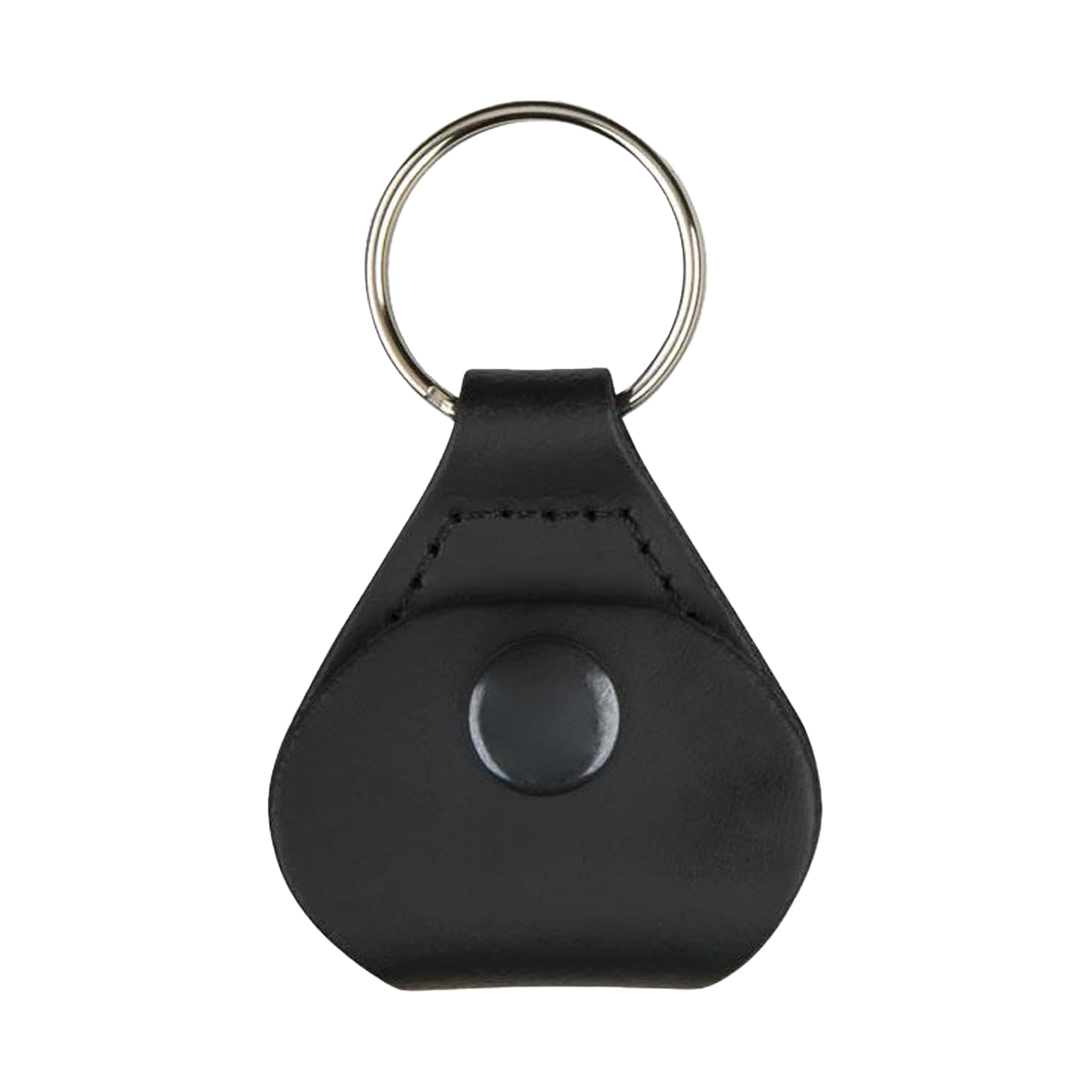 Fender leather guitar pick holder keychain