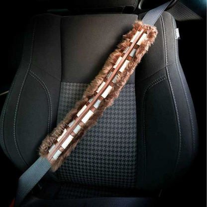Chewbelta seat belt cover