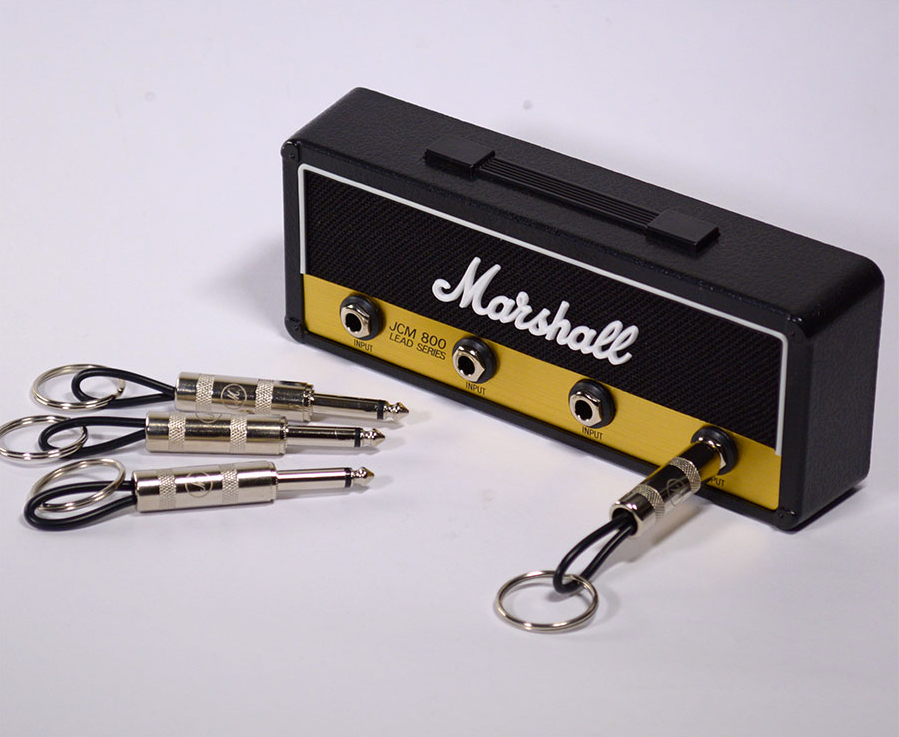 Armoire à clés MARSHALL JCM800 Jack Rack II - 4 porte-clés - Noir
