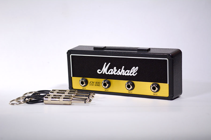 Marshall Porte Clef Mural Jack Rack 2.0 JCM800 Guitare Touche De