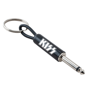 KISS Guitar Plug Keychain