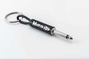 The Misfits Guitar Plug Keychain