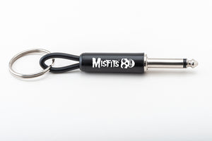 The Misfits Guitar Plug Keychain