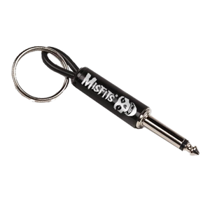 The Misfits Guitar Plug Keychain