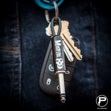 Load image into Gallery viewer, The Misfits Guitar Plug Keychain